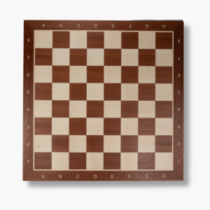 Tablero de ajedrez de madera Sapelly 55 coordenadas