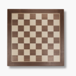 Tablero de ajedrez de madera nogal