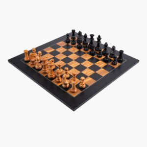 Juego de ajedrez olivo negro 6