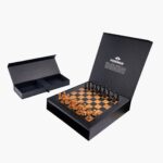 Juego de ajedrez olivo negro